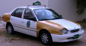 Abu Dhabi a taxi