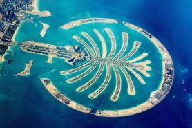 Dubajské umělé souostroví Palm Island