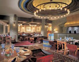 Dubajský hotel Taj Palace s restaurací