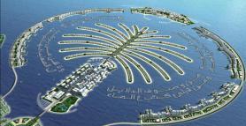 Palmový ostrov u Dubaje
