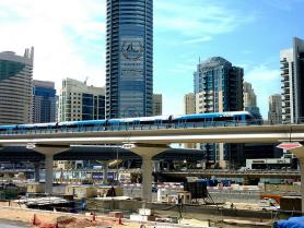 Dubaj - metro