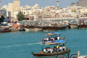 Dubai Creek a vodní taxi