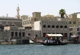 Dubaj - vodní taxi "Abra"