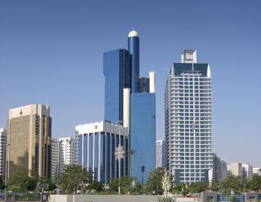 Část města Abu Dhabi