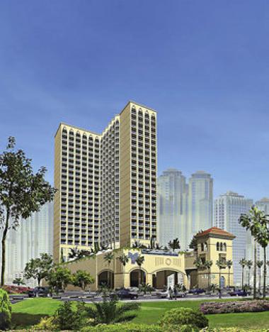 Dubajský luxusní hotel Amwaj Rotana