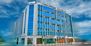 Pohled na dubajský hotel Coral Oriental