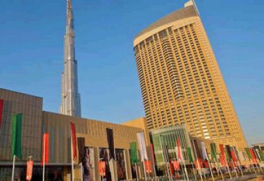 Dubajský hotel The Address Dubai Mall