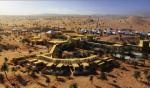 Pohled na emirátský hotel Banyan Tree Al Wadi