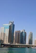 Část dubajského poloostrova Palm Jumeirah