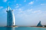 Dubaj v Emirátech s hotelem Burj al Arab 